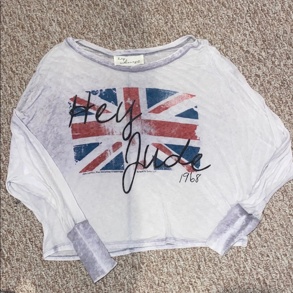 ‘Hey Jude’ Burnout Long Sleeve